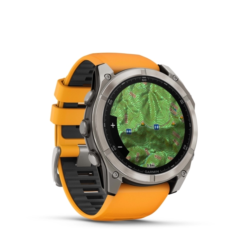 Fenix8-51-HR-Titanium-SparkOrange-Front-right-0013-fenix8-topo-map-relief-shading-statute