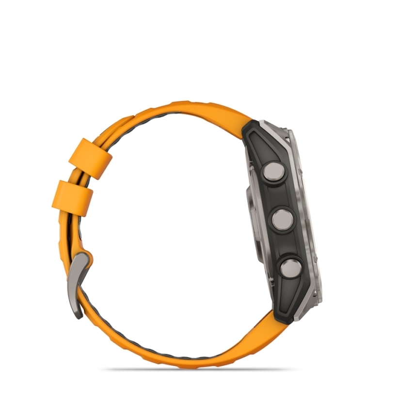 Fenix8-51-Titanium-SparkOrange-Right
