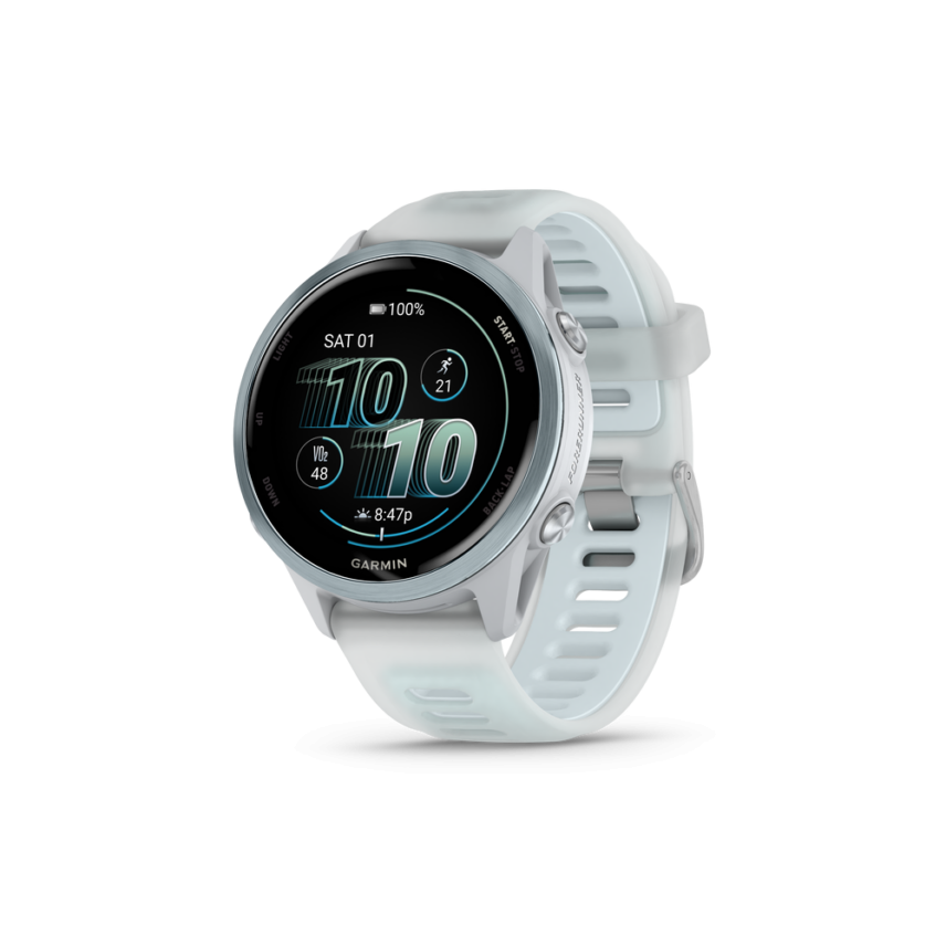 Forerunner570-42mm-CloudWhitestone-HR-Front-Left-0008-FRx570-42mm-White-Hero-2