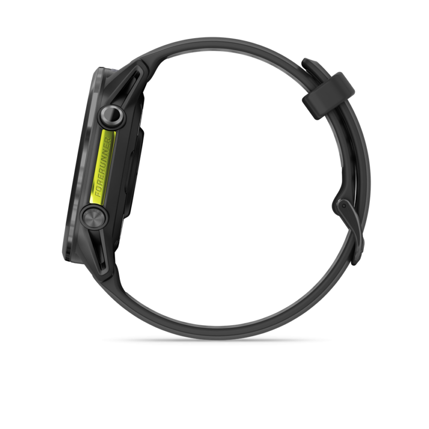 Forerunner970-CarbonGrayBlack-HR-Left