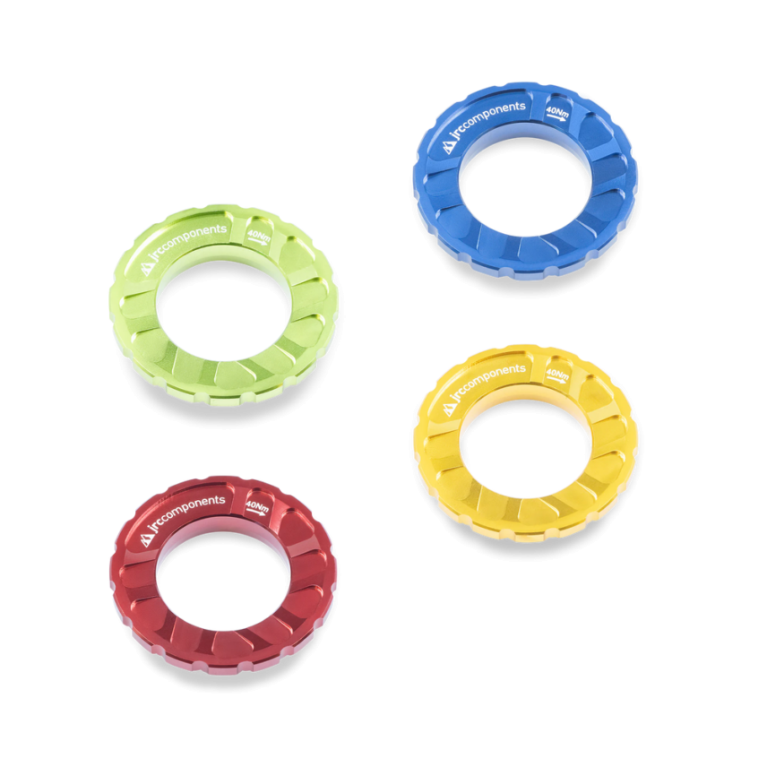 JRC-Kizuna-Rotor-Lockring-AcidGreen-blu-red-gld-22-velohunt